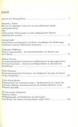 Musik-Lernen - Theorie und Praxis (Schott)