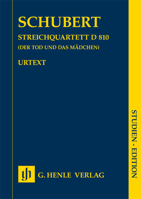 Schubert, Quartet D 810 Tod und Madchen (Henle)