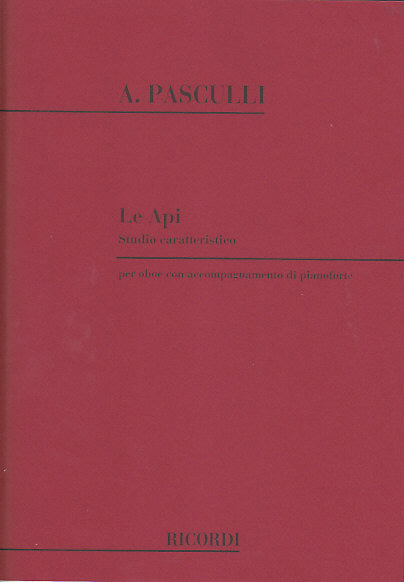 Pasculli, Le Api: Studio caratteristico (Ricordi)