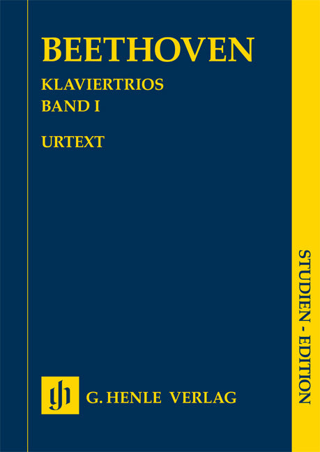 Beethoven, Piano Trios 1: op. 1, 11 (Henle)