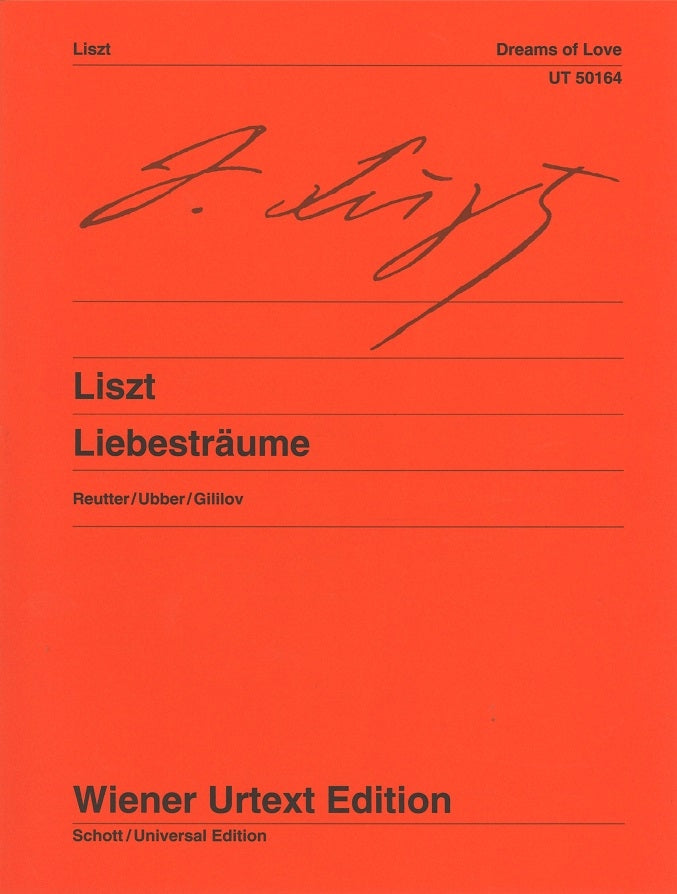 Liszt, Liebestraume (Wiener Urtext Edition)