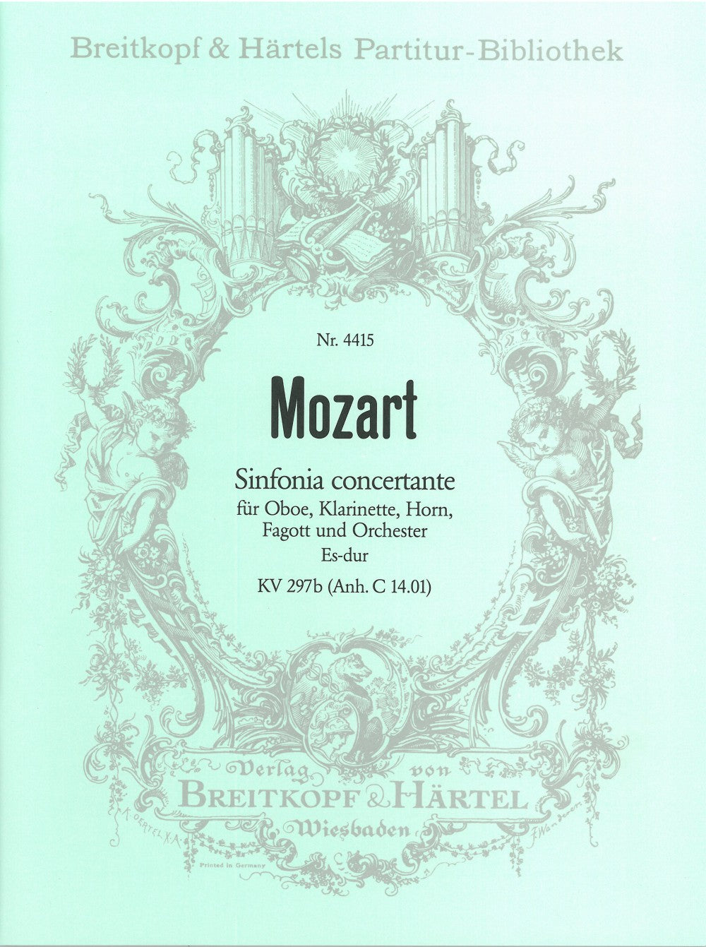 Mozart, Sinfonia concertante KV Anh. 9 (Breitkopf)