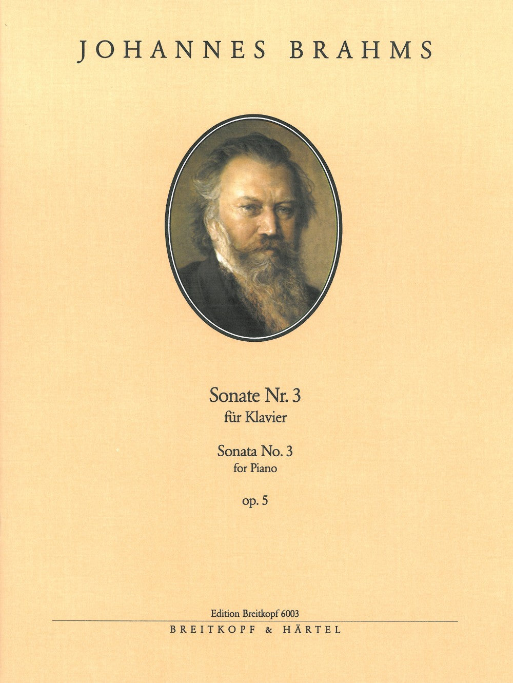 Brahms, Sonata No. 3 in f op. 5 (Breitkopf)