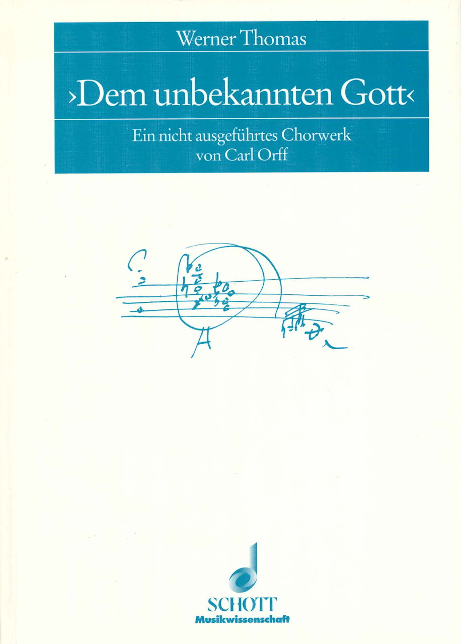 Thomas, 'Dem unbekannten Gott' (Schott)