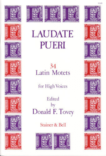 Laudate pueri: 34 Latin Motets (Augener/Stainer & Bell)