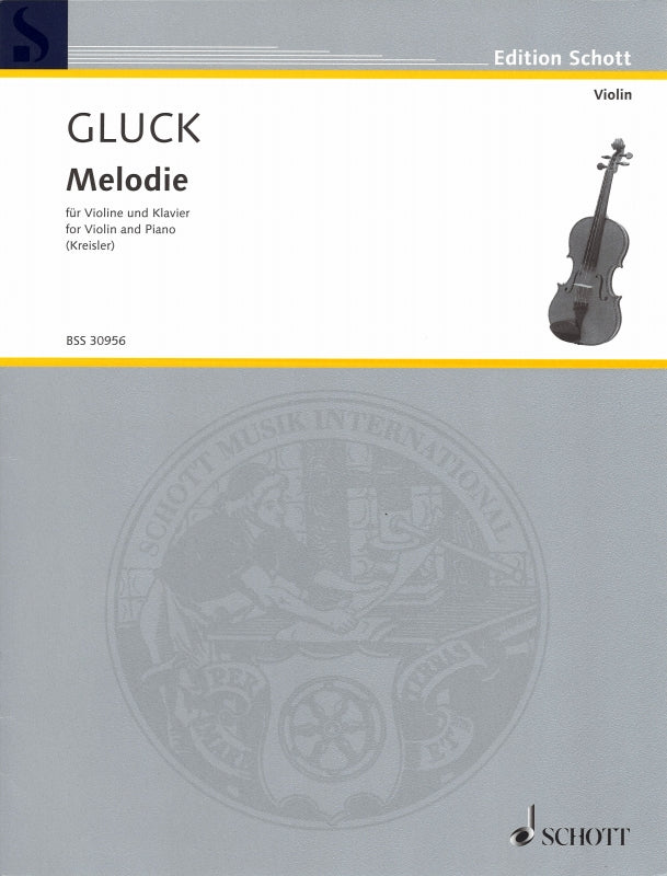Gluck, Melodie (arr. Kreisler) (Schott)