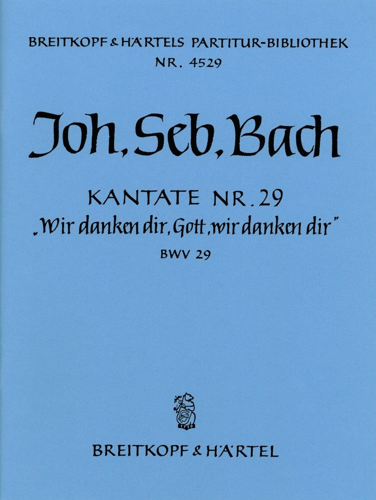 Bach, Kantate Nr. 29 (Breitkopf)