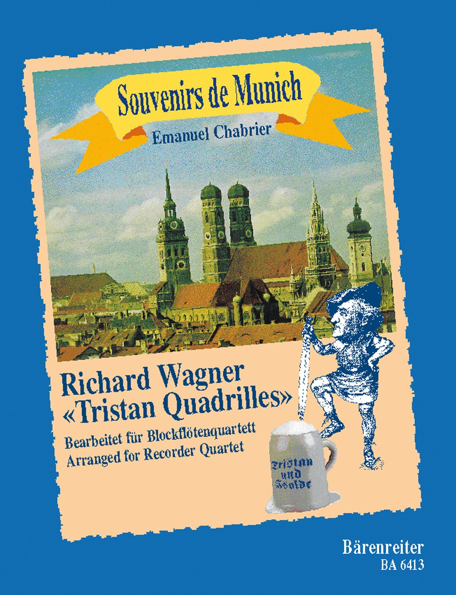 Chabrier, Souvenir de Munich (SATB Rec) (Barenreiter)