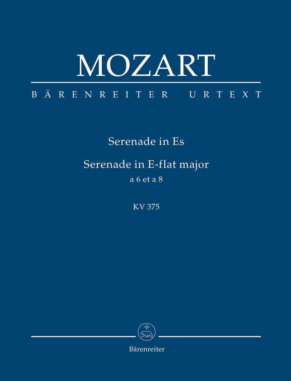 Mozart, Serenade KV 375 (w. Sextet Ver.) (Barenreiter)