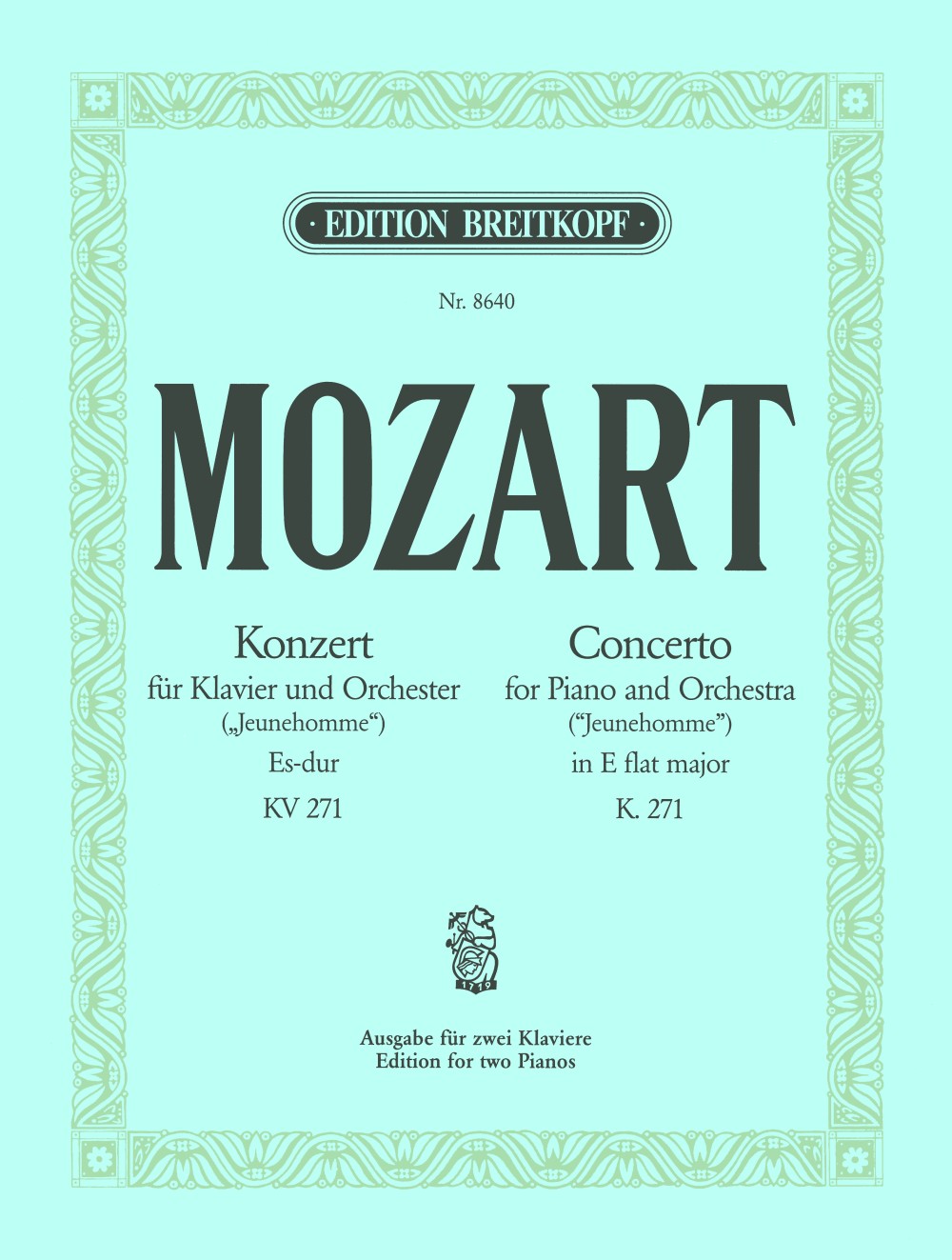Mozart, Concerto KV 271, Es-dur (Nr. 9) (Breitkopf)