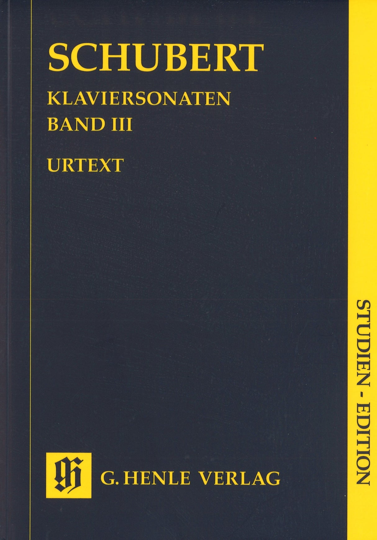 Schubert, Klaviersonaten 3 (Henle)