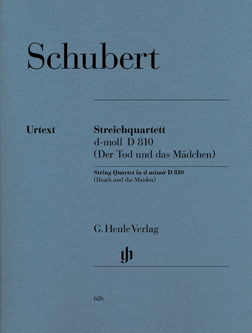 Schubert, String Quartet D 810 Der Tod & (Henle)