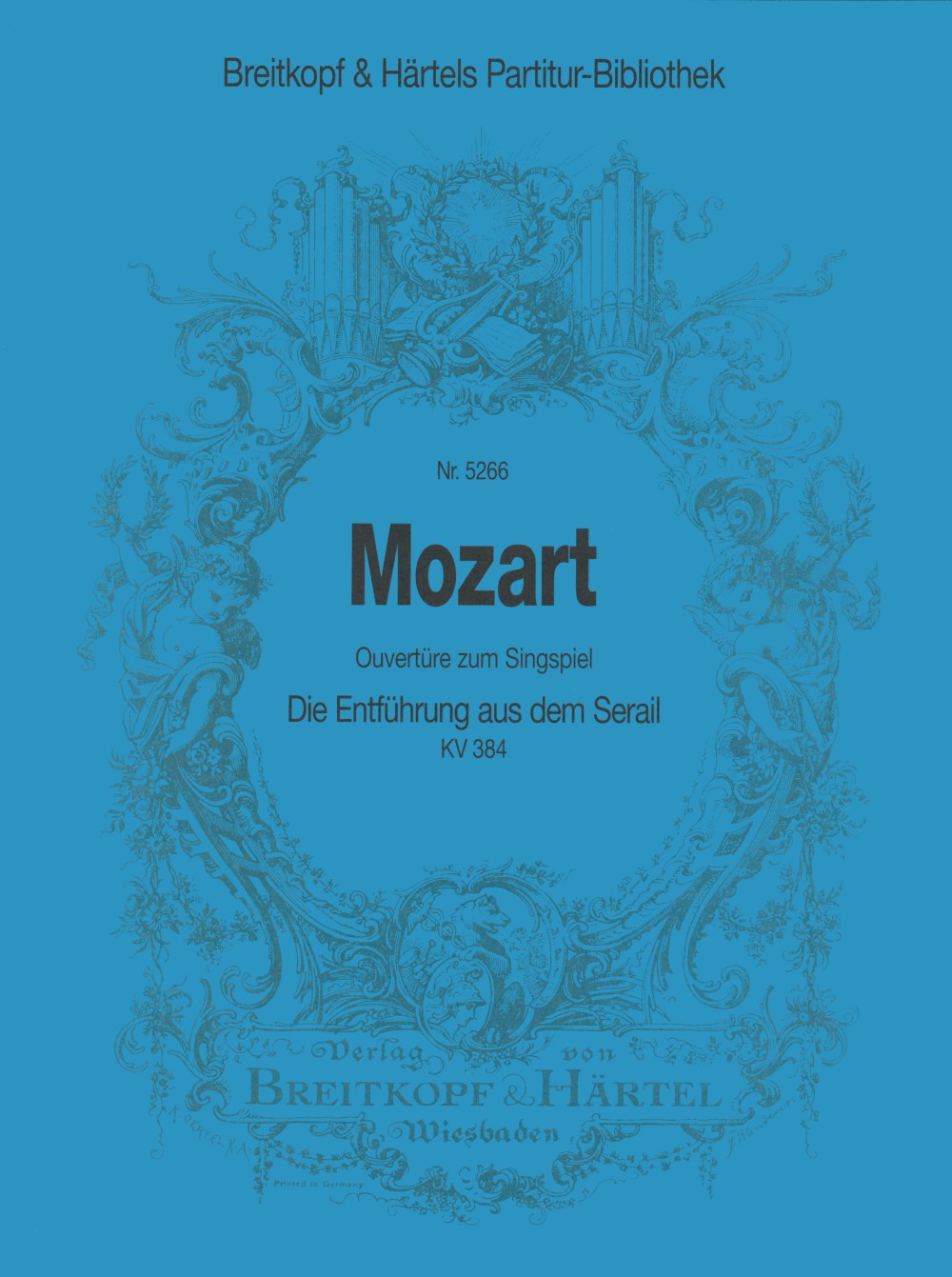 Mozart, Entfuhrung aus dem Serail Ovt. (Breitkopf)