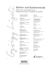 Ligeti, 3 Bagatelles (1961) (Schott)