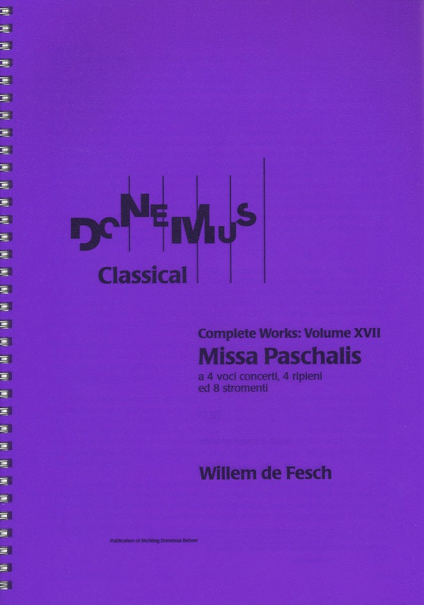 Fesch, Collected Edition 17 (Donemus)