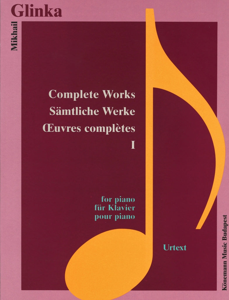Glinka, Complete Piano Works 1 (Konemann)