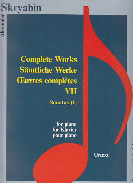 Skrjabin, Complete Piano Works 7 Sonatas (Konemann)