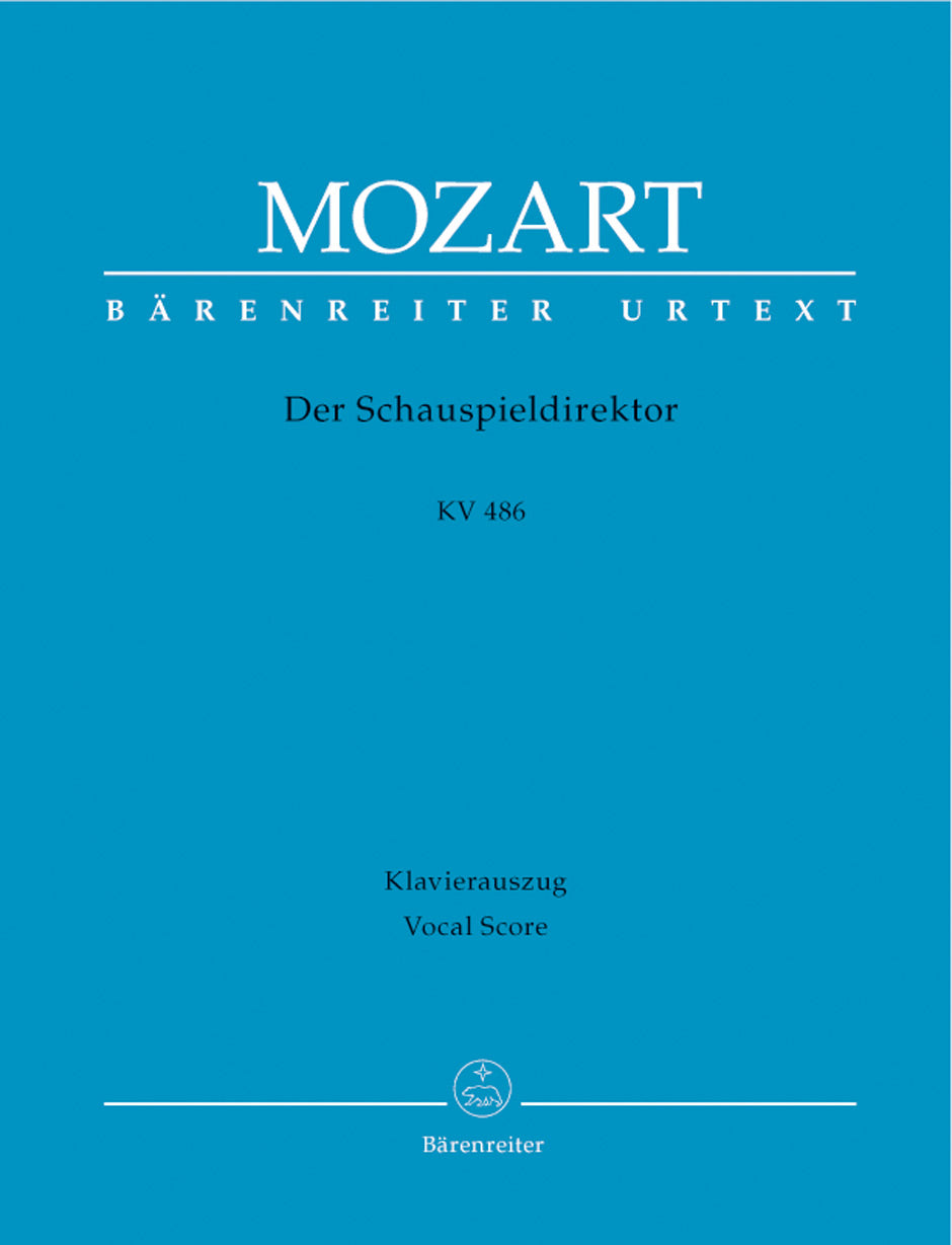 Mozart, KV 486 Schauspieldirektor [G] (Barenreiter)