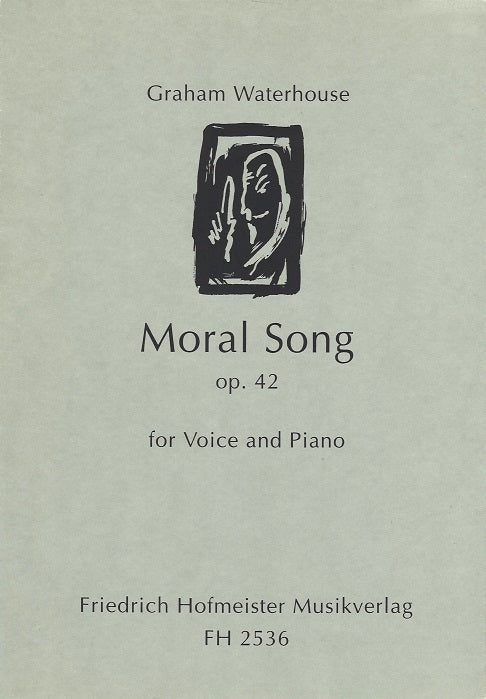 Waterhouse, Moral Song op.42 (Voice,Pf) (Hofmeister)