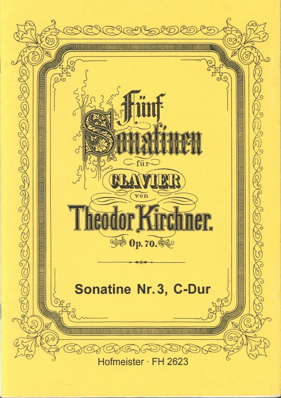 Kirchner, Sonatine op. 70/3 in C (Hofmeister)