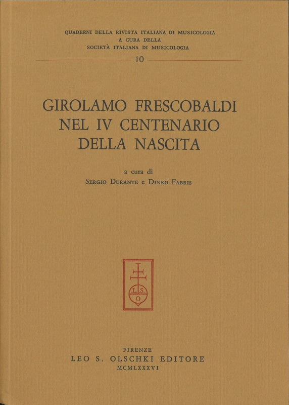 Durante, G. Frescobaldi nel IV Centenari (Olschki)