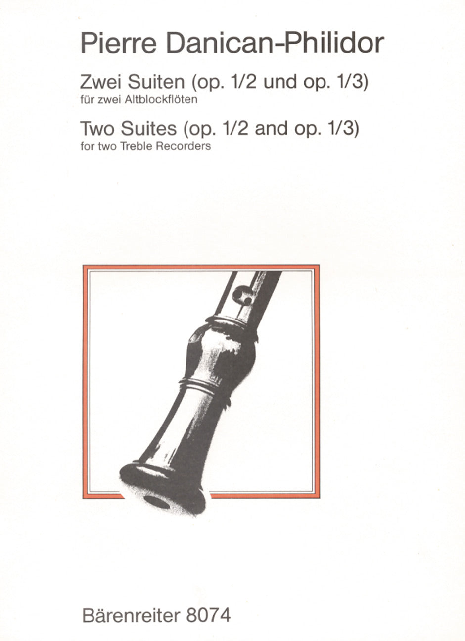 Philidor,P.D., Suiten op.1/2, 3 (AA) (Barenreiter)