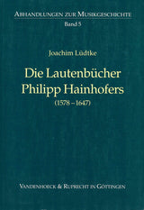 Ludtke, Lautenbucher P.Hainhofers (Vandenhoeck & Ruprecht V&R)
