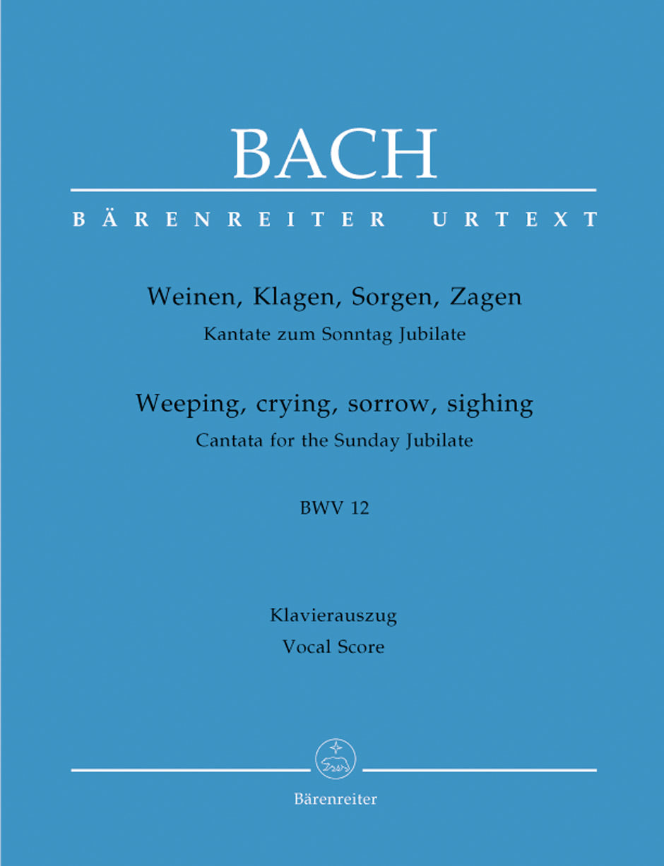 Bach, Kantate Nr. 12 (Barenreiter)