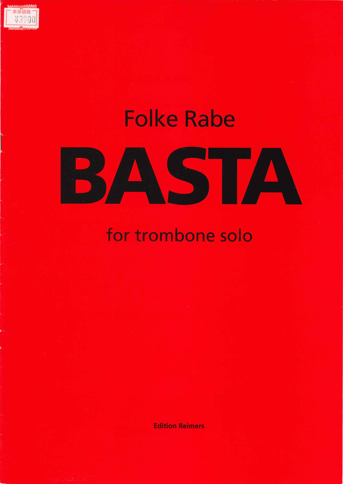 Rabe, Basta (Tbn Solo) (Reimers)