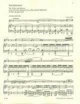 Schubert, Variationen 'Trockne Blumen' (Barenreiter)