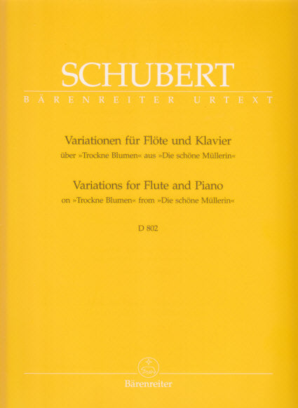 Schubert, Variationen 'Trockne Blumen' (Barenreiter)