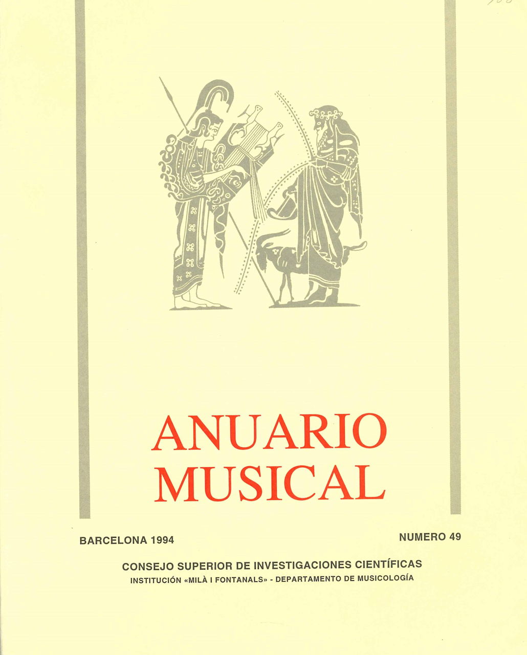 Anuario Musical 49 (CSIC)