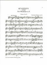 Homilius, Quartet op. 38 in Bb (Parts) (Hofmeister)