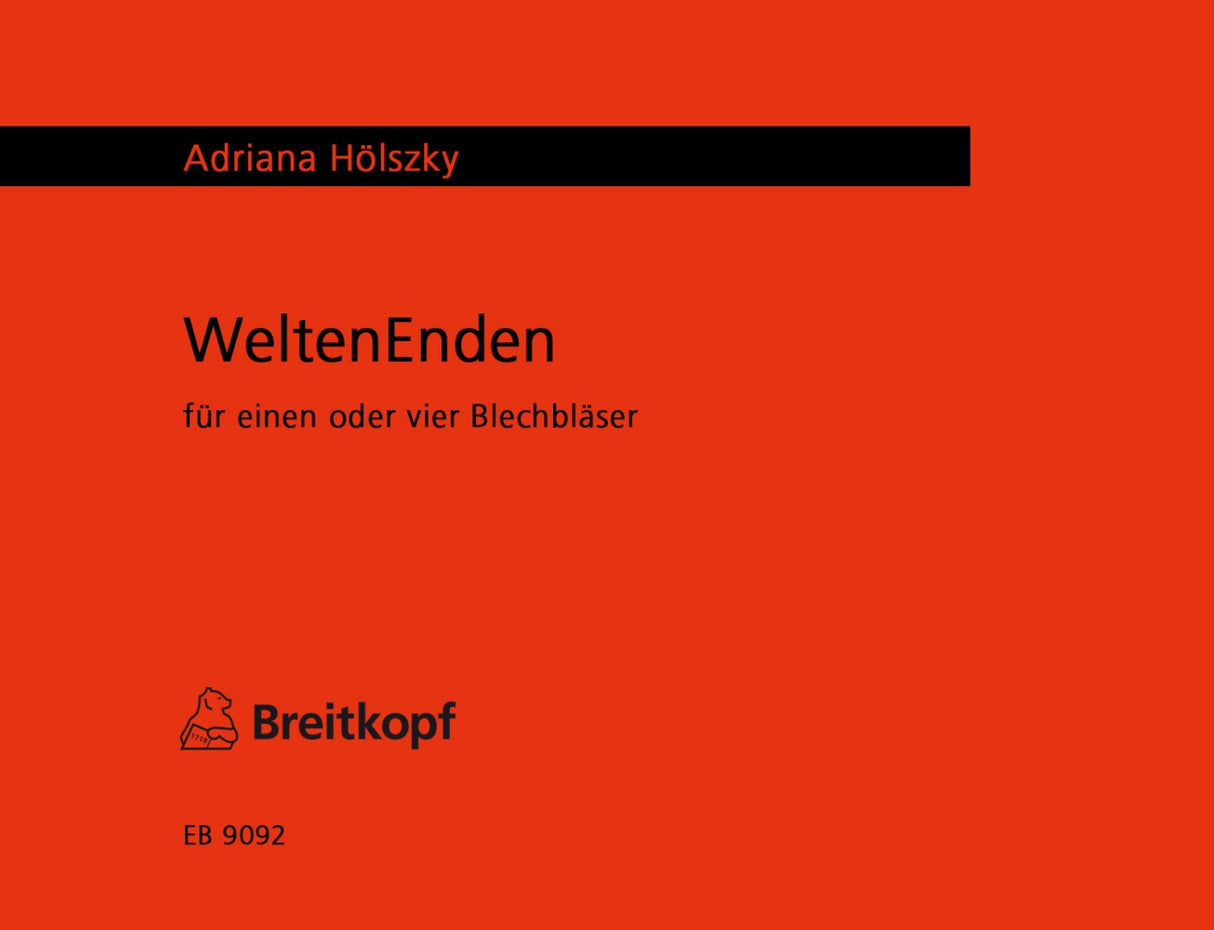 Holszky, WeltenEnden (1 or 4 Trp/Euph) (Breitkopf)