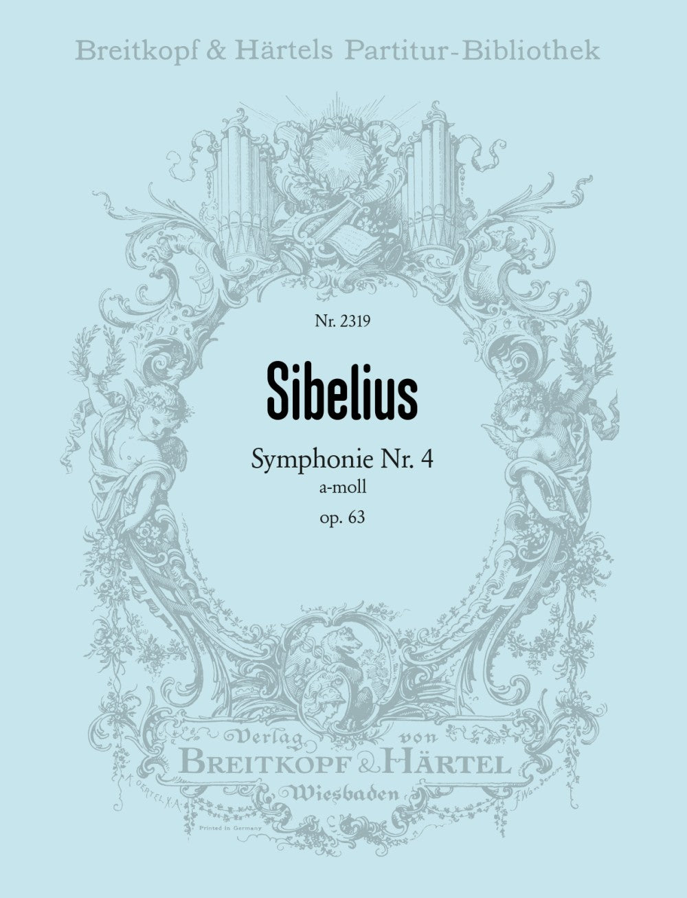 Sibelius, Symphonie Nr. 4 Full Score (Breitkopf)