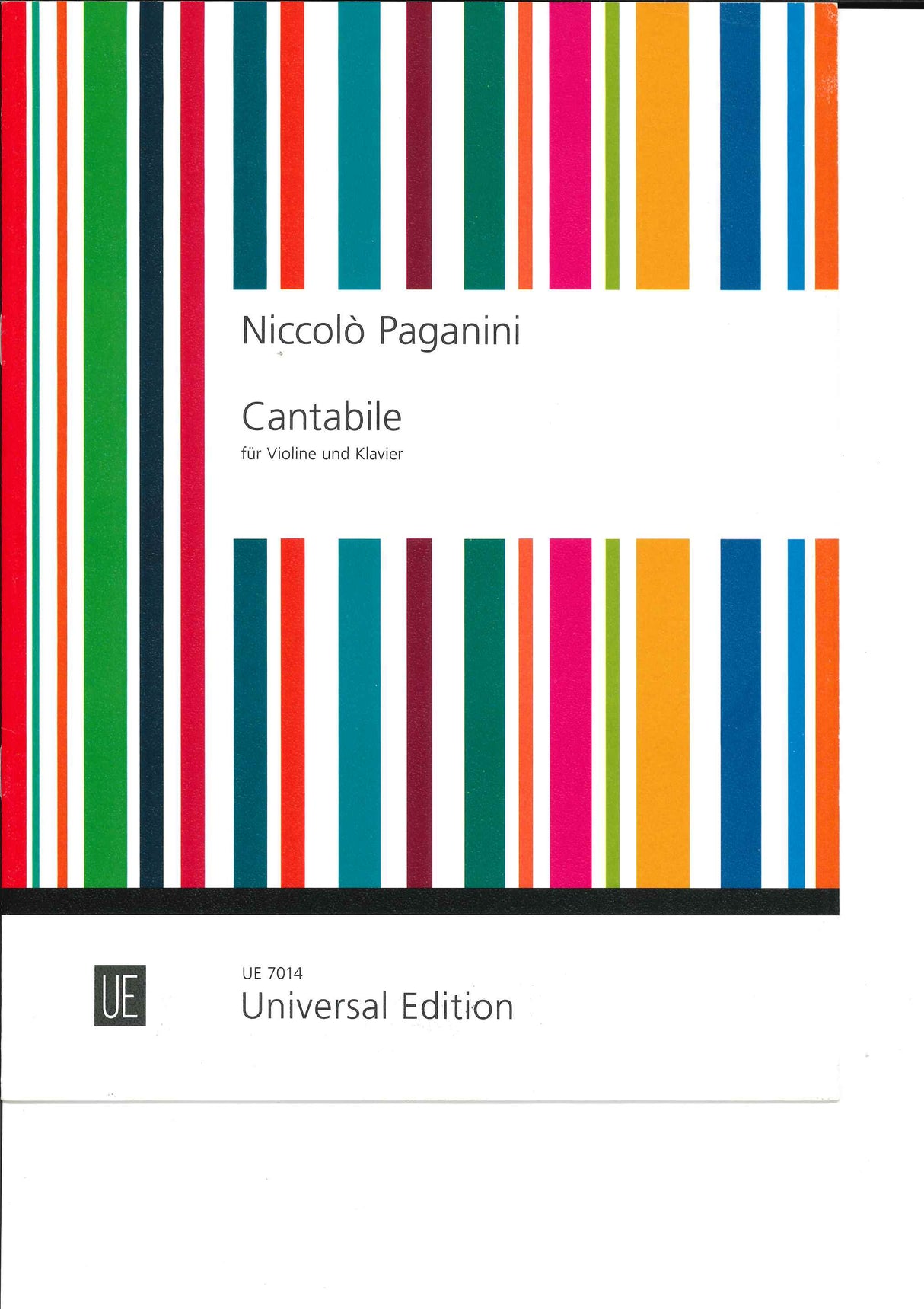 Paganini, Cantabile (Kinsky/Rothschild) (Universal)