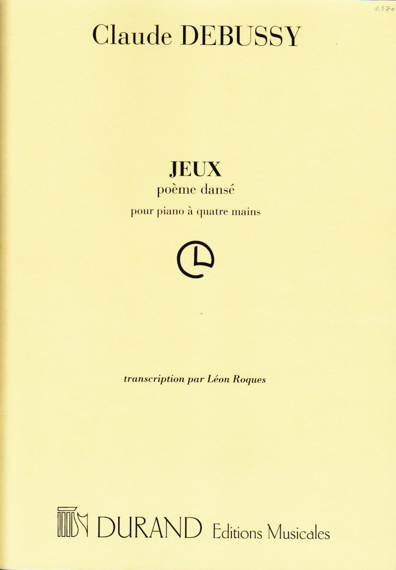 Debussy, Jeux (Roques) (Durand)