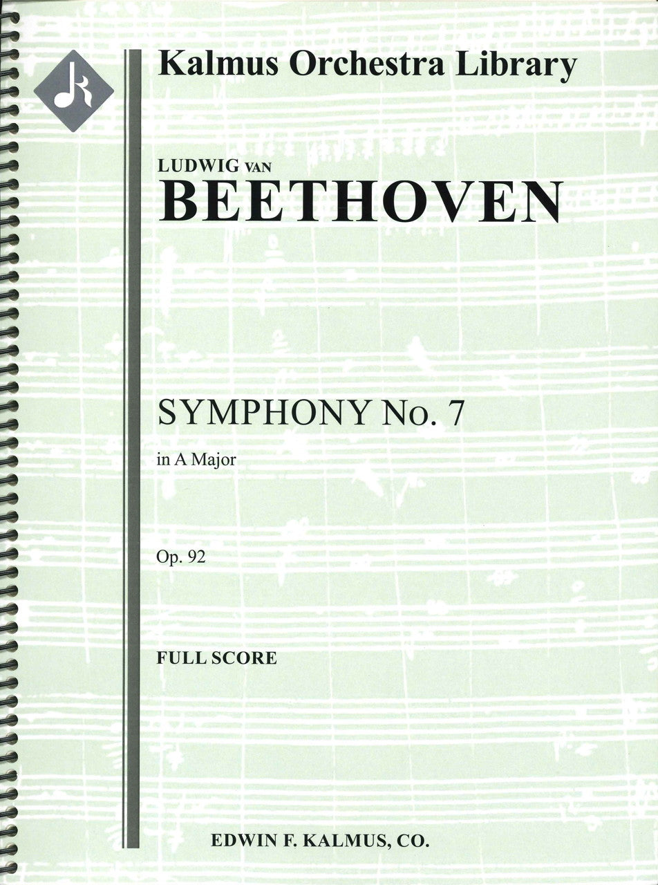 Beethoven, Symphony No. 7 Full Score (E.F.Kalmus)