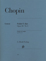Chopin, Etude op. 10/3 in E (Henle)