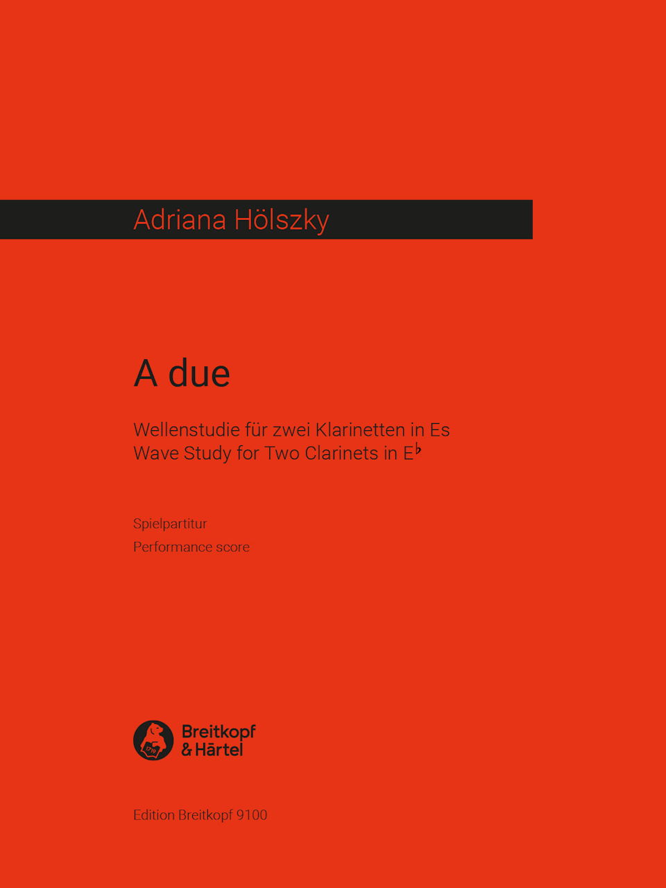 Holszky, A due (1993) (2EbCl) (Breitkopf)