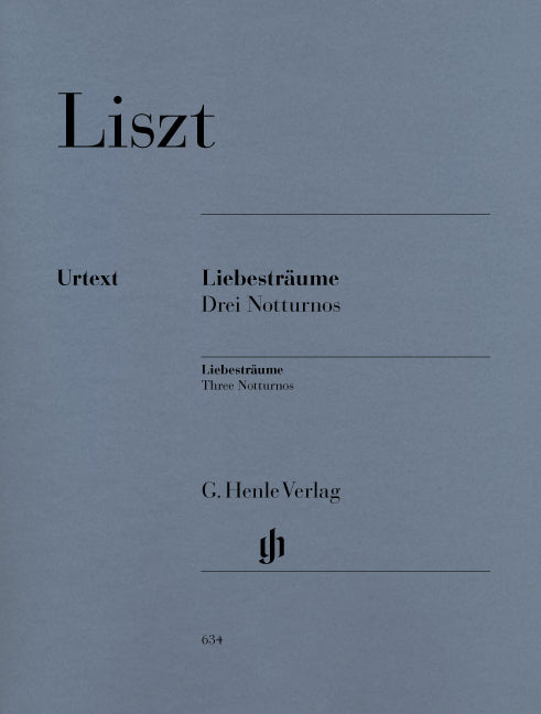 Liszt, Liebestraume: 3 Notturnos (Henle)