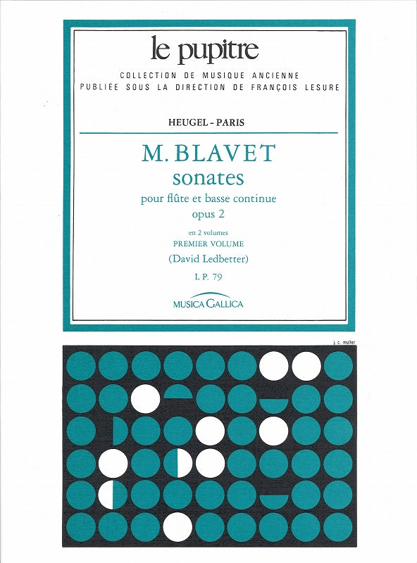 Blavet, Sonates op. 2, 1 (LP 79/1) (Heugel)
