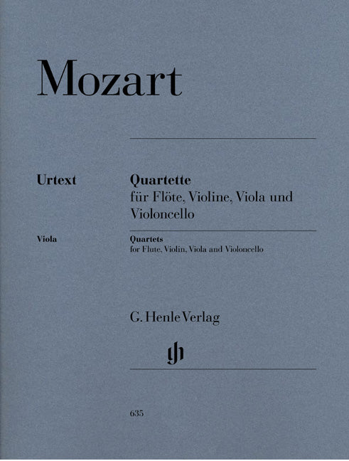 Mozart, Quartets KV 285, 285a, 285b, 298 (Henle)