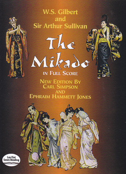 Sullivan, The Mikado (Full Score) (Dover)