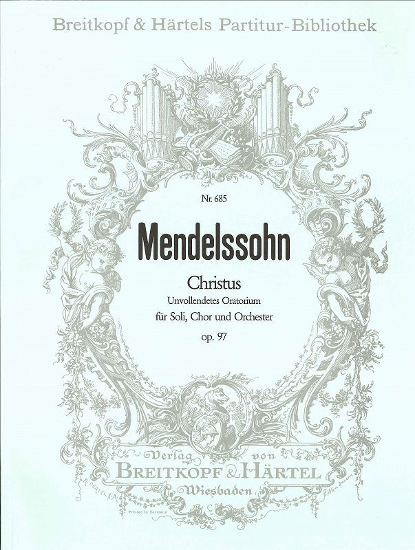 Mendelssohn, Christus op. 97 Full Score (Breitkopf)