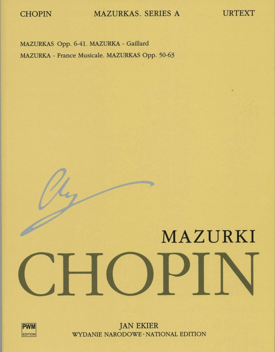 Chopin, A/ 4 Mazurki (Ekier) (PWM)