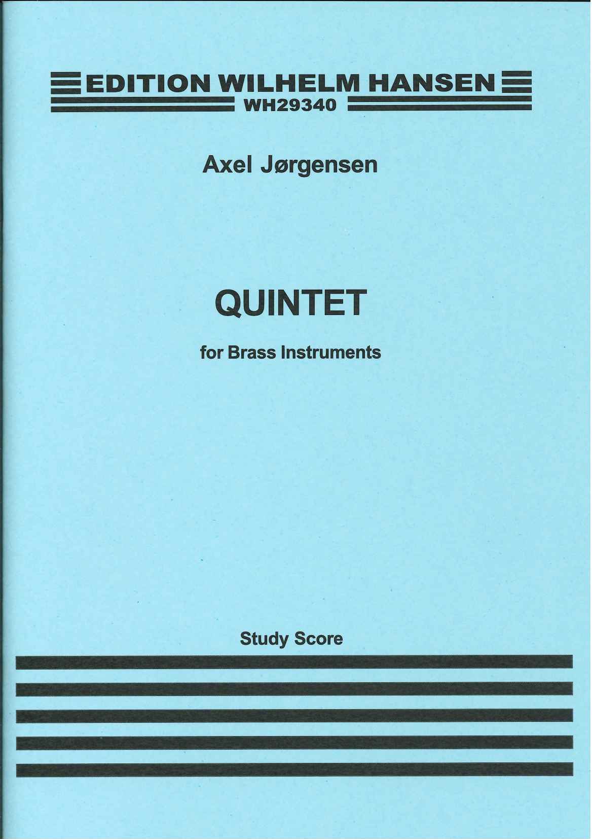 Jorgensen, Quintet for Brass (Score) (W.Hansen)