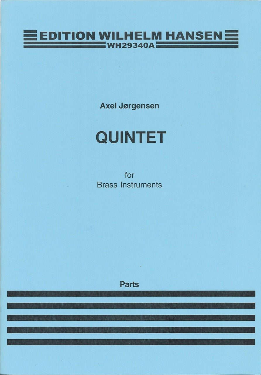 Jorgensen, Quintet for Brass (Parts) (W.Hansen)