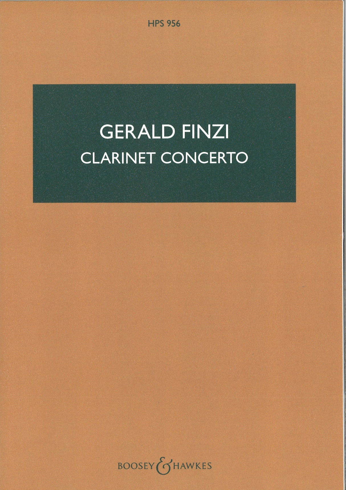 Finzi, Concerto for Clarinet op. 31 (Boosey)