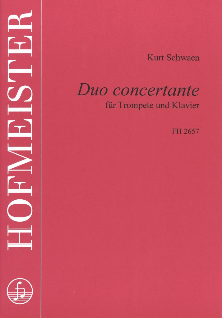 Schwaen, Duo concertante (Trp,Pf) (Hofmeister)